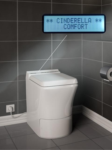 Toilette à incinération